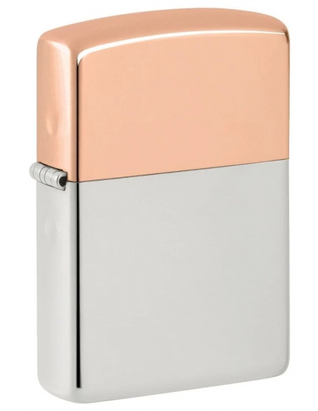Zippo 48695 Bimetal Copper Lid and Sterling Silver Bottom öngyújtó