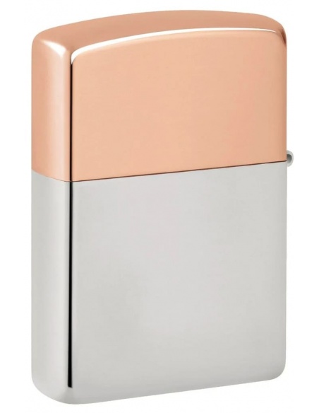 Zippo 48695 Bimetal Copper Lid and Sterling Silver Bottom öngyújtó