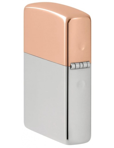 Zippo 48695 Bimetal Copper Lid and Sterling Silver Bottom öngyújtó