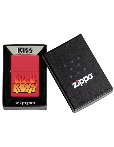 Zippo 48642 KISS - Blazing Logo öngyújtó