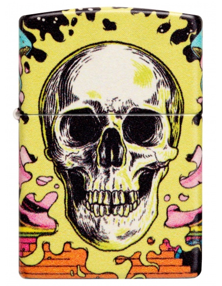 Zippo 48640 Skull Glow in the dark öngyújtó