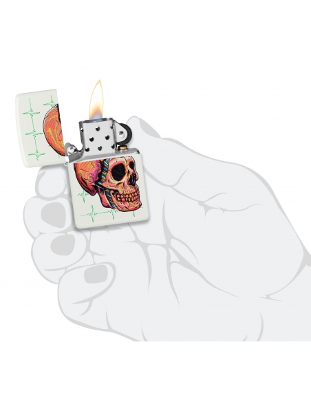 Zippo 48659 Cyber Skull öngyújtó