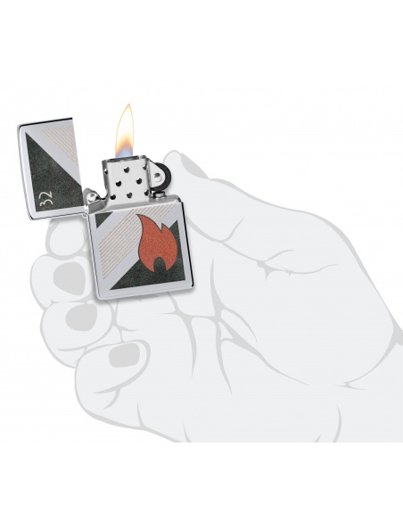 Zippo 48623 32 Vintage Flame öngyújtó