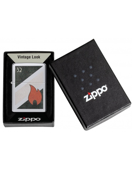 Zippo 48623 32 Vintage Flame öngyújtó