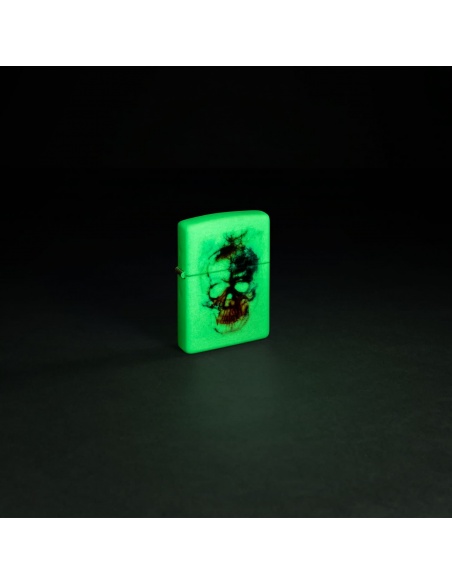 Zippo 48563 Skull Glow in the Dark öngyújtó