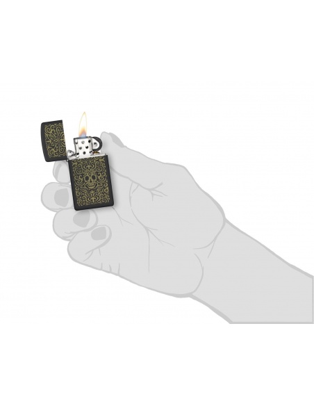 Zippo 48564 Skull Filigree öngyújtó