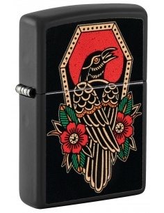 Zippo 48611 Crow Tattoo öngyújtó