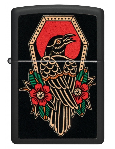 Zippo 48611 Crow Tattoo öngyújtó