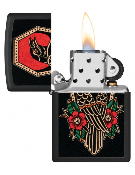 Zippo 48611 Crow Tattoo öngyújtó