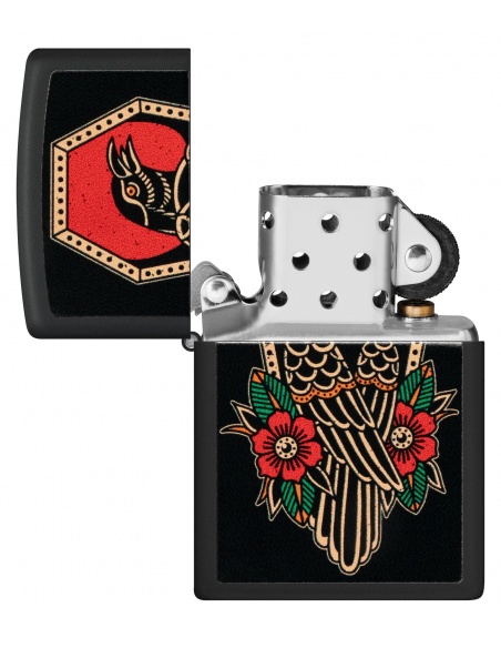 Zippo 48611 Crow Tattoo öngyújtó