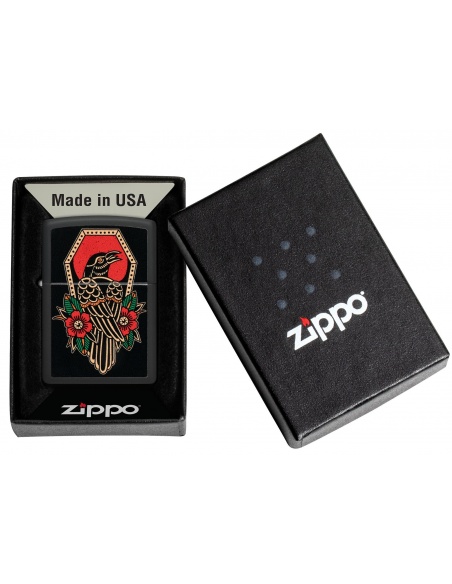 Zippo 48611 Crow Tattoo öngyújtó