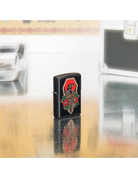Zippo 48611 Crow Tattoo öngyújtó