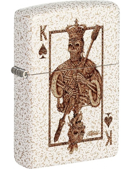 Zippo 48552 Rick Rietveld Ace Skull öngyújtó