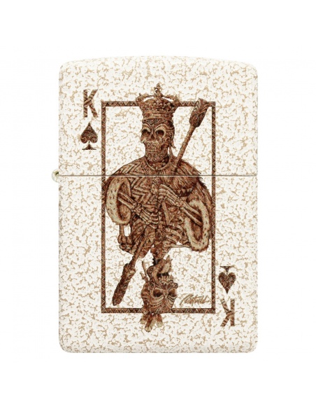 Zippo 48552 Rick Rietveld Ace Skull öngyújtó