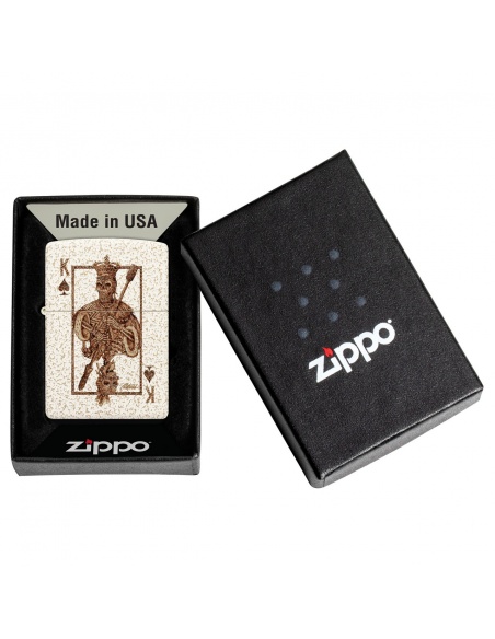 Zippo 48552 Rick Rietveld Ace Skull öngyújtó