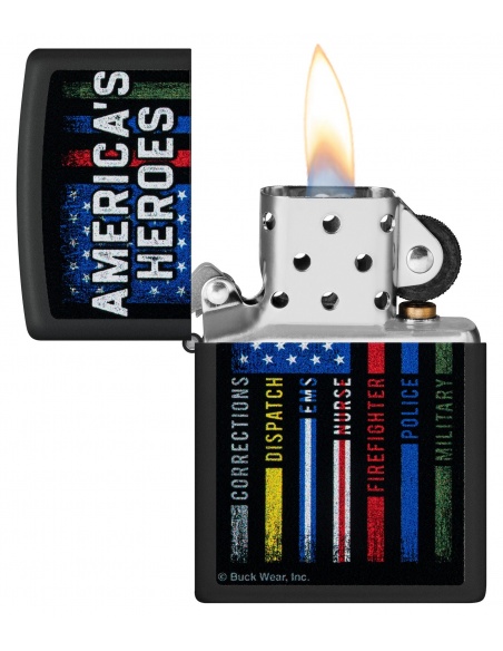 Zippo 48634 Buck Wear - America’s Heroes öngyújtó