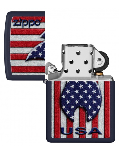 Zippo 48560 Patriotic Flame öngyújtó