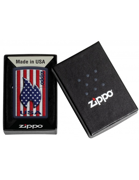 Zippo 48560 Patriotic Flame öngyújtó
