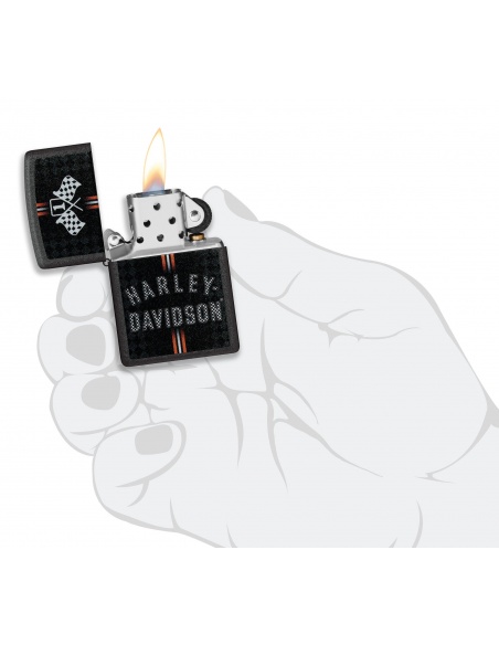Zippo 48558 Harley Davidson Flags öngyújtó