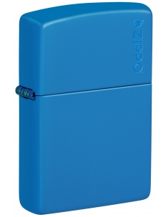 Zippo 48628ZL Classic Sky Blue Matte with Zippo Logo öngyújtó
