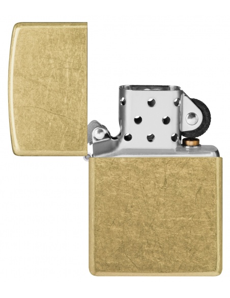 Zippo 48267 Classic Street Brass öngyújtó