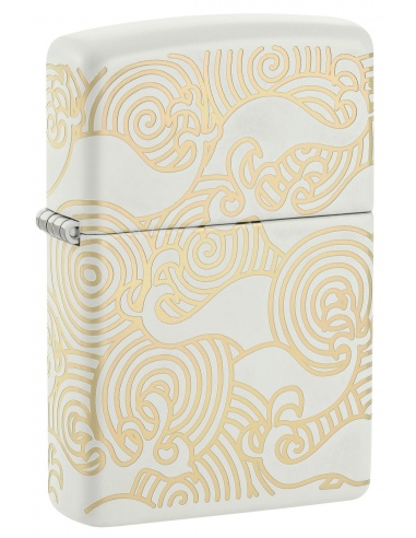Zippo 48909 Engraved Wave Pattern öngyújtó