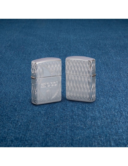 Zippo 48838 Armor Flame Design öngyújtó