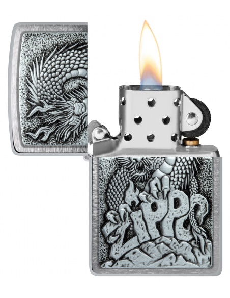 Zippo 48902 Ferocious Dragon Emblem öngyújtó