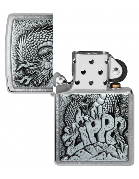 Zippo 48902 Ferocious Dragon Emblem öngyújtó