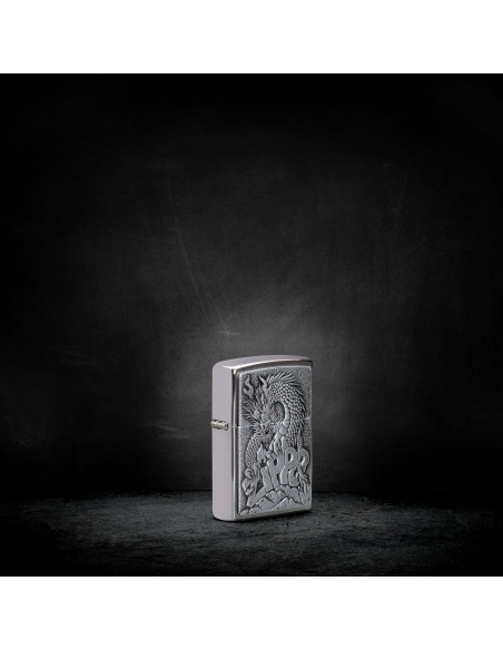 Zippo 48902 Ferocious Dragon Emblem öngyújtó