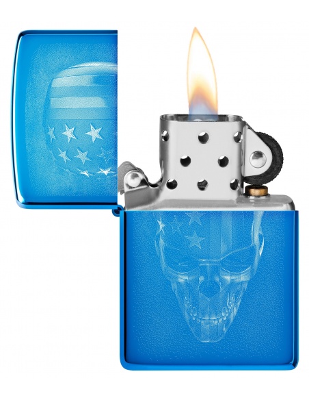 Zippo 48739 American Skull öngyújtó
