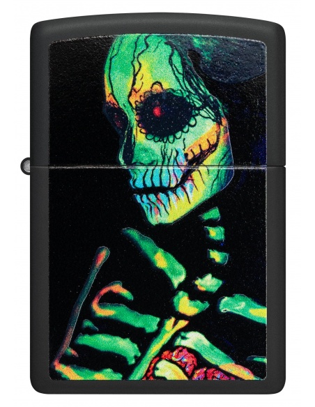 Zippo 48761 Sugar Skeleton Black Light öngyújtó