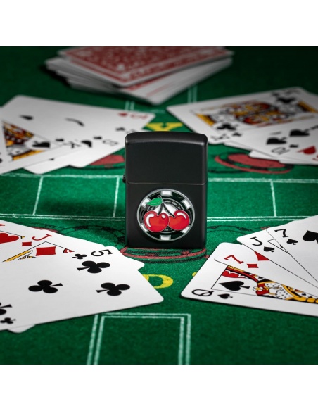 Zippo 48905 Poker Chip with Cherries öngyújtó