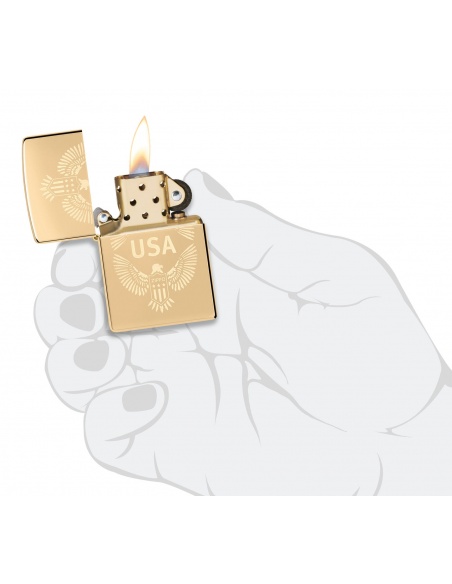 Zippo 48915 USA with Eagles öngyújtó