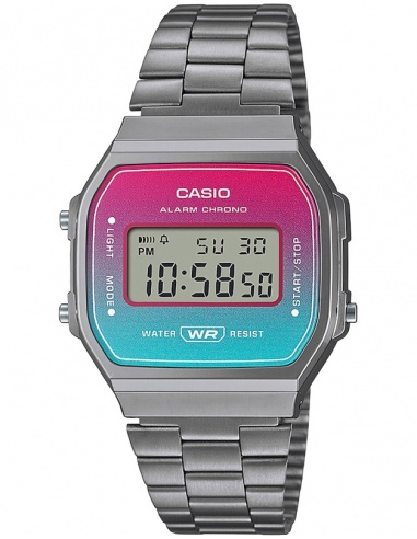 Óra egynemű Casio Iconic A168WERB-2AEF