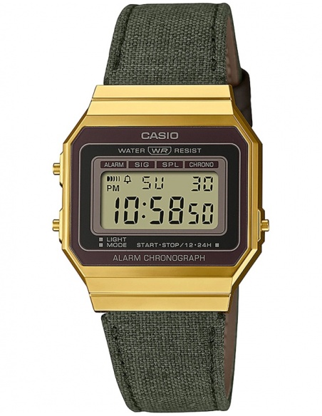 Óra egynemű Casio Iconic A700WEGL-3AEF