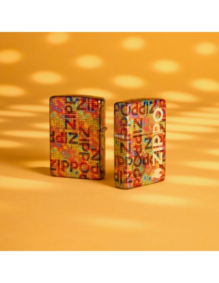 Zippo 46386 Logo Pixel Design öngyújtó