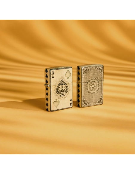 Zippo 46388 Ace of Spades with Skulls öngyújtó