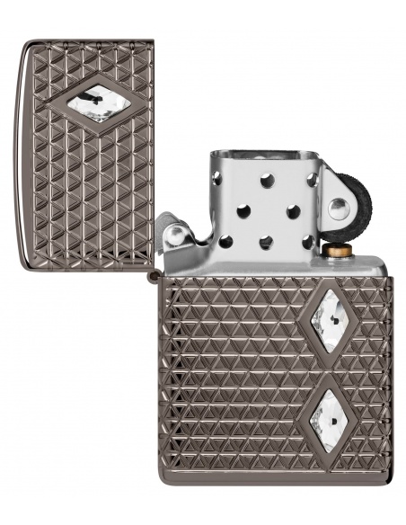 Zippo 46316 Diamond Pattern Deep Carved Armor öngyújtó