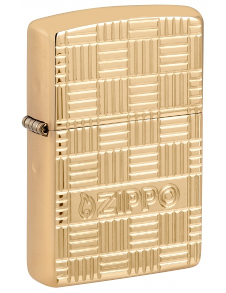 Zippo 46274 Basketweave Deep Carved Armor öngyújtó