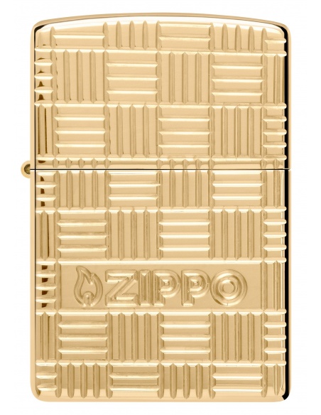 Zippo 46274 Basketweave Deep Carved Armor öngyújtó