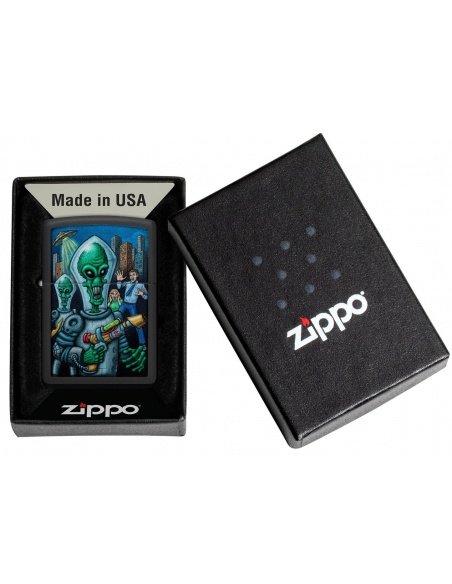 Zippo 46250 2-Sided Alien Attack öngyújtó