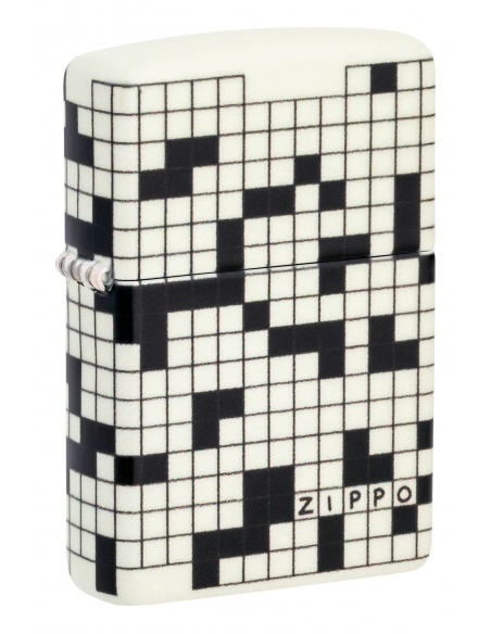 Zippo 46285 Crosswords Glow in the Dark öngyújtó