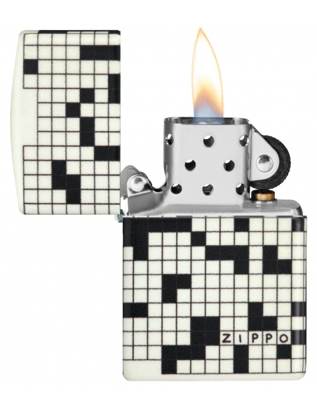 Zippo 46285 Crosswords Glow in the Dark öngyújtó