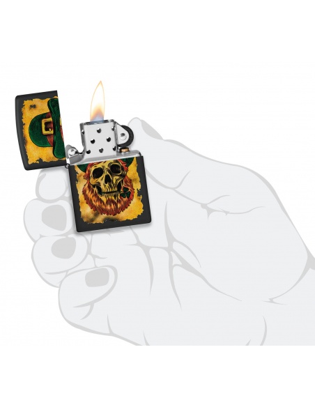 Zippo 46244 Leprauchan Skull öngyújtó
