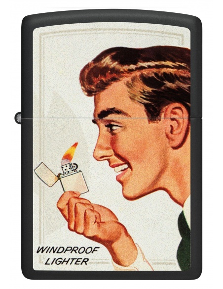 Zippo 46295 Nostalgic Vintage Ad öngyújtó