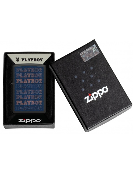 Zippo 46272 Playboy Bunny Logo Black Light öngyújtó