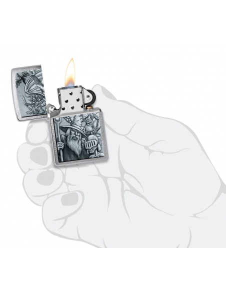 Zippo 46579 Mystical Wizard and Creatures öngyújtó