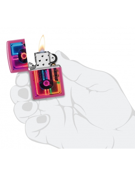 Zippo 46693 Neon Cassette öngyújtó