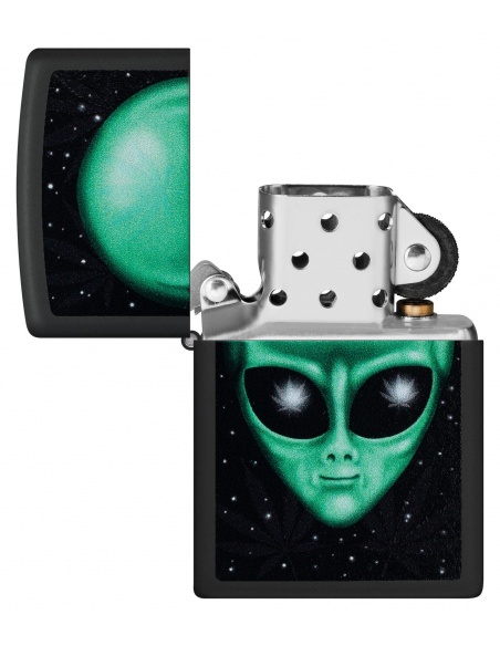 Zippo 46708 Alien Cannabis Leaf öngyújtó